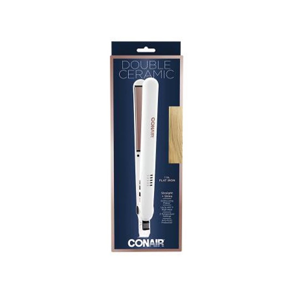 Conair Double Ceramic flat iron 1”🍄 - Picture 1 of 3